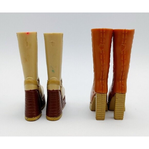 BRATZ DOLL BOOTS Lot of 4 Pairs BOOTS Color Variety - Picture 8 of 12